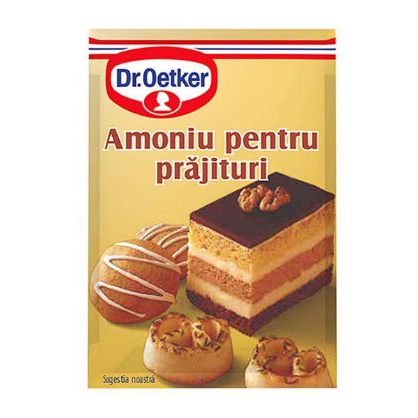 Amoniu pentru prajituri Dr. Oetker - Delumani - Magazin Romanesc 