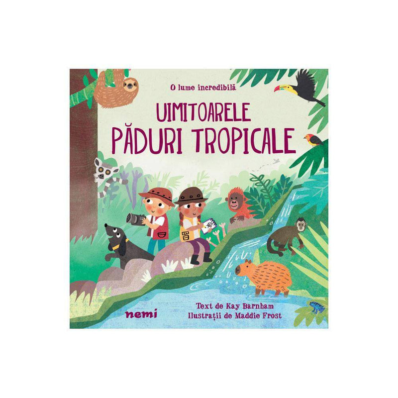 Uimitoarele paduri tropicale - Kay Barnham, Maddie Frost - Delumani - Magazin Romanesc 